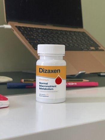 Vlastní fotografie zákazníka Tomáše Dvořáka s produktem Dizaxen